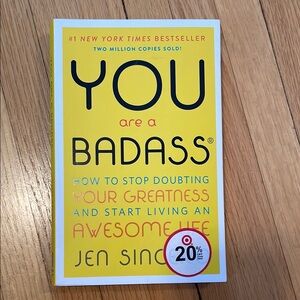 You Are a Badass Book by Jen Sincero